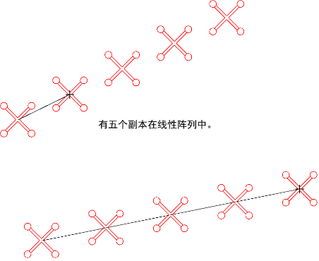 CAD怎么等距離復制96.png