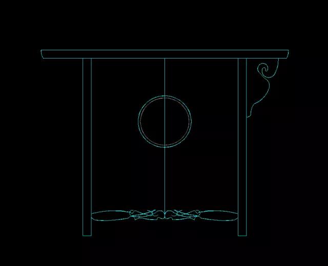 CAD怎么繪制中式家具平面圖？